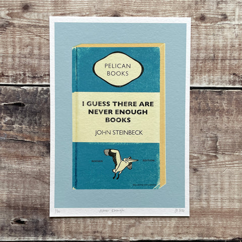 Never Enough - limited-edition, giclee print