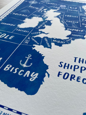 SHIPPING FORECAST IV, Limited-edition, giclee print