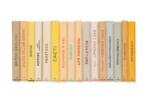 Yellow Observer book collection, limited-edition, Giclee print